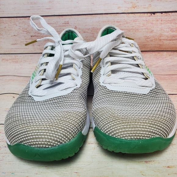 Reebok Crossfit Mens Size 7 Nano 9 Gray/Green/Gold/White Athletic Shoes Sneakers main image 14